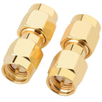 5/20/100PCS SMA Male to SMA Male Plug in Series RF Coaxial Adapter Connector