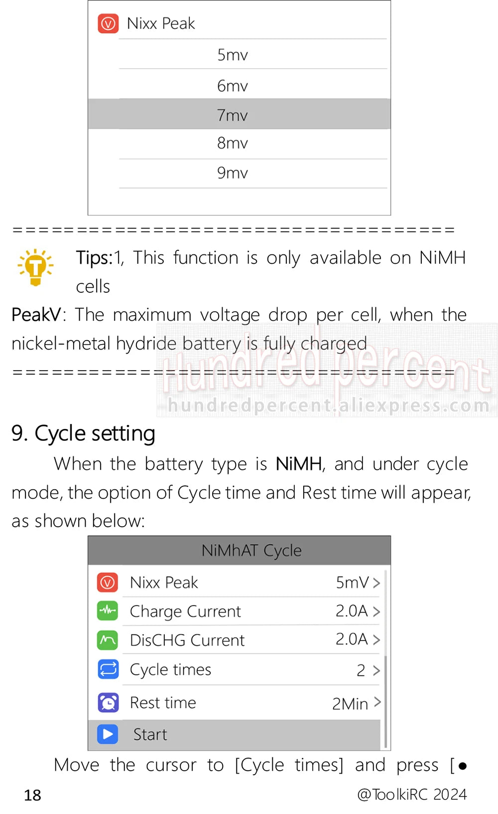 ToolkitRC M6AC Smart Lipo Battery Charger Discharger AC 120W DC300W MAX30A for 1-6S Battery FPV Model Spare Part LiHV LIFE LILON