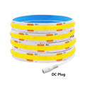DC 5V COB LED Strip Light With USB 2PIN Wire DC Plug 8MM 320LED High Density Flexible Tape 3000K 4000K 6000K Warm Natural White