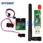 CC2531 CC2540 +Antenna BLE 4.0 Zigbee Sniffer Wireless Board Dongle Capture Module USB Programmer Downloader Cable Connector