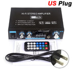 Woopker AK35/AK45 Pro/AK55 Digital Amplifier Bluetooth Sound Amplifier 2 Channel HIFi FM USB Audio Amp For Home Car Karaoke
