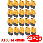 20/1PCS XT60 Battery Connector Male & Female Bullet Connector Plugs with Sheath Housing for RC Battery Motor FPV XT-60 Adapter