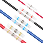 50PCS Waterproof Solder Seal Heat Shrink Tube Wire Connectors Terminals With Soldering Sleeves
