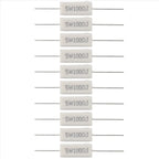 Essential 10x Wirewound Ceramic Cement Resistors 100 Ohm 5W Watt 5%