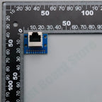 1Pce RJ45 Ethernet Port 8P Vertical Horizontal Test Board Bent Pin Straight Pin Network Port Adapter Circuit Board Connector