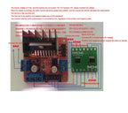 Dual Axis Solar Tracker Solar Automatic Tracker Tracking Sensor + L298N Motor Drive Board 4pcs 5539 Photoresistor