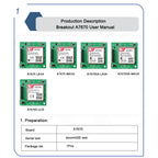 A7670E Push Nano Side Way SIM Slot Core Board SIMCOM 4G LTE Cat 1 Module Support Data/GPS for Europe/Middle East/Africa