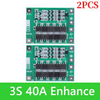 BMS 3S/4S 5A 10A 20A 25A 40A 60A Li-ion Lithium Battery Charger Protection Board 18650 For Drill Motor 12V with Enhance/Balance
