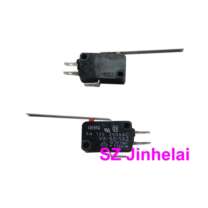 10pcs Authentic Original Omron Micro Switches VX-5-1A3 52 53 54 55 56 01 -1A3 -1A2 5-1C22 55-1C23 VX-012-1C23