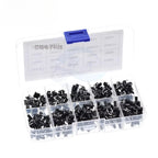 10 Models 6*6 Tact Tactile Push Button Switch Kit Height: 4.3~13MM DIP 4P Micro 6x6 Key Switch for Arduino