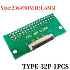 FPC FFC Flexible Cable Adapter Board 0.5mm Pitch Connector SMT to 2.54mm 4P/6P/8P/10P/12P/14P/15P/16P/18P/20P/22P/24P/26P/30P