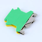 10Pcs USLKG2.5N UK2.5B Screw Ground Earth Protective Modular Wire Electrical Connector DIN Rail Terminal Block USLKG 2.5N 2.5