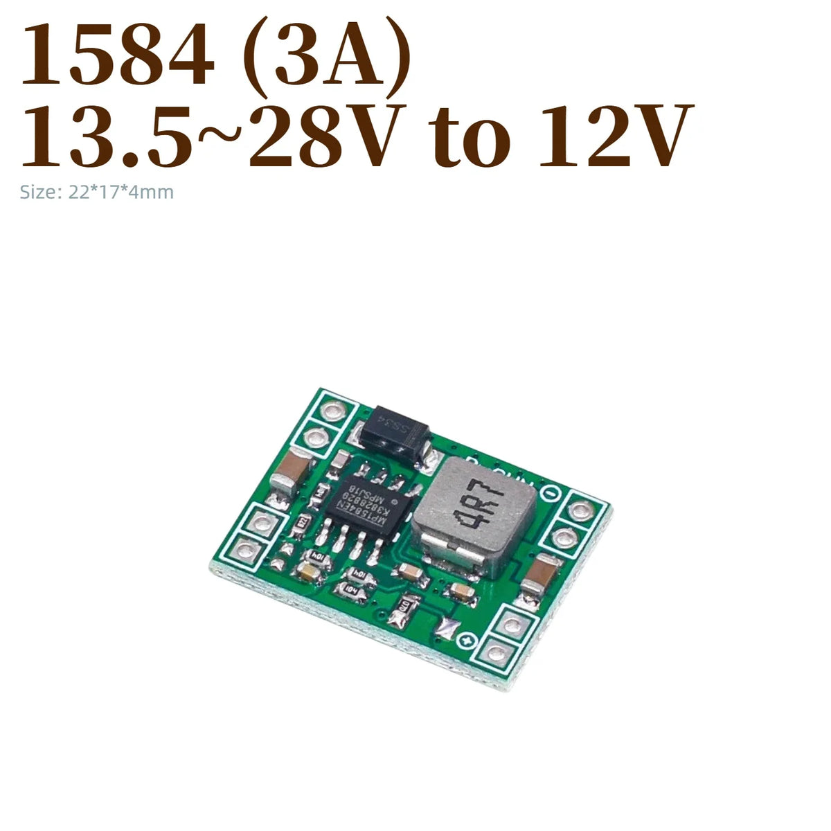 1/5/10pcs LM2596 XL4015 XL4005 MP1584 MINI560 DC-DC Buck Converter 3A Adjustable Step Down Power Module With Digital Display