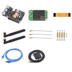 Raspberry Pi 5 PCIe to MiniPCIe 4G Gigabit Ethernet RJ45 USB HUB HAT With LTE Module SIM7600E SIM7600SA-H SIM7600G EC25-AUX EG25