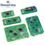 TZT LCD1602 LCD 1602 2004 12864 LCD Display Module Blue Green Screen 16x2 20X4 Character  HD44780 Controller