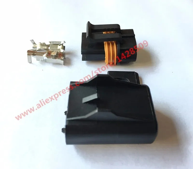 1 Set 2 Pin Sealed Connectors For Inline Fuse Wiring Automotive Connector 12033731 12033769 12103172 12034269
