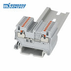 PTIO1.5/S/3 With Ground/LED Module Sensor/Actuator Din Rail Terminal Block Din Rail Electric Connector PTIO 1.5/S/3-PE/LED