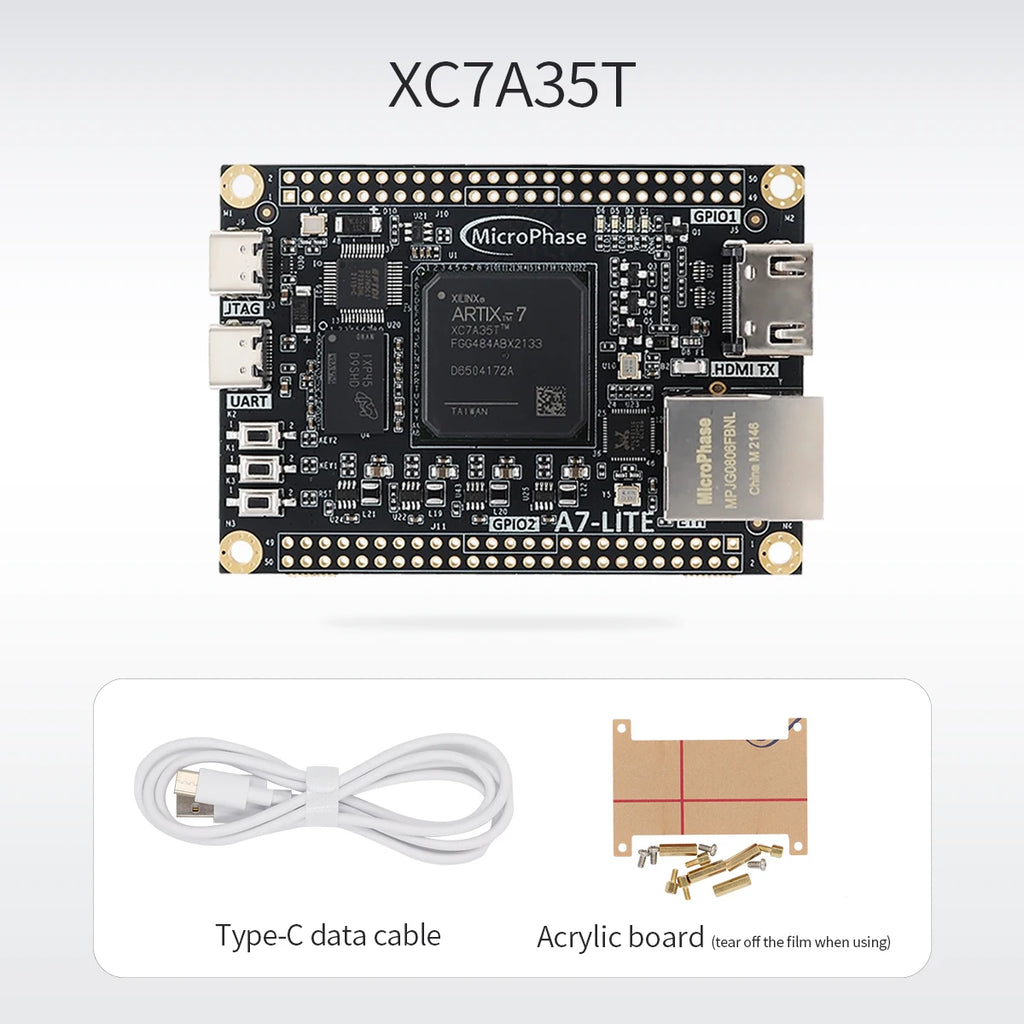 FPGA BoardA7-Lite Xilinx Artix-7 FPGA Demo Board XC7A35T XC7A100T AC7A200T FPGA Development Board Kit Core Borad