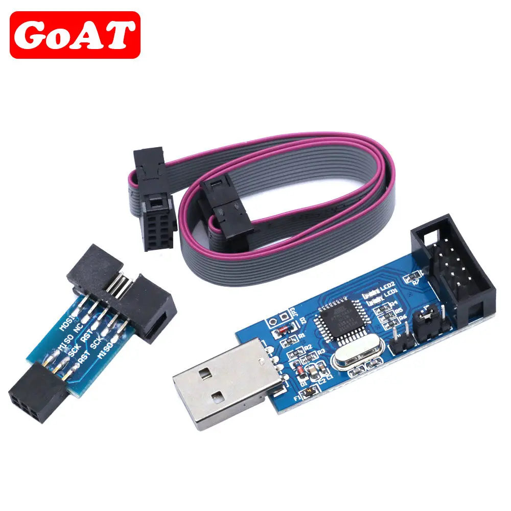 official USBASP USBISP AVR Programmer USB ISP USB ASP ATMEGA8 ATMEGA128 Support Win7 64