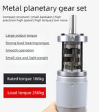 Planetary Gear DC Reduction Motor 24V Mingyang 42GP-775 Low-speed Small Motor Speed Regulation Micro Motor