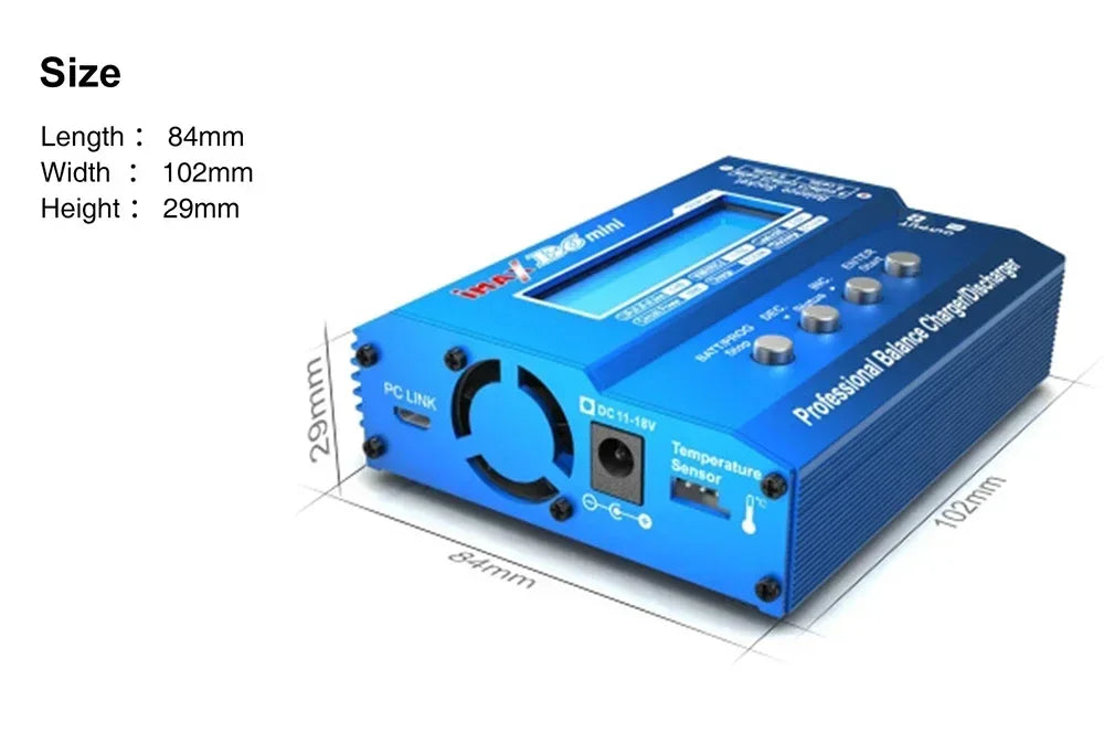 SKYRC IMAX B6 V2/B6 Mini/B6AC V2 Balance Battery Charger for NiMH NiCD LiHV NiCd Battery Charger for Mavic/Inspire Battery