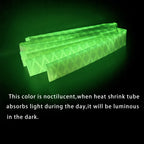 1/3/5Pcs New Type NoctilucentTubing Anti Slip Heat Shrink Tube Shrinkage Ratio For Fishing Rod Or DIY Electrical Insulation