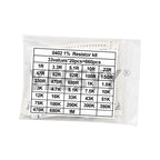 200pcs 660pcs 720pcs 4000pcs 0402 0603 0805 1206 1210 2512 smd resistor kit assorted kit 10k 100k 1k 1r 100r 220r 1% 5%