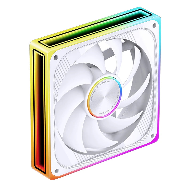 Jonsbo ZE-120/240/360 PC Case Fan ARGB 12V 4PIN PWM 5V 3PIN ARGB 120mm Integrated Desktop Computer Chassis Fan  AIR Cooling Fans