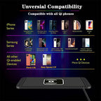 Car Wireless Charger Non-Slip Pad Silicone Fast Charging Wireless Charger for Car for IPhone 15 14 Xiaomi Huawei Samsung S23 S22