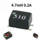4.7mH 0.2A SMD 4 Pin Common Mode Choke 51UH High Frequency EMI Filter Replacement for SF0904-510