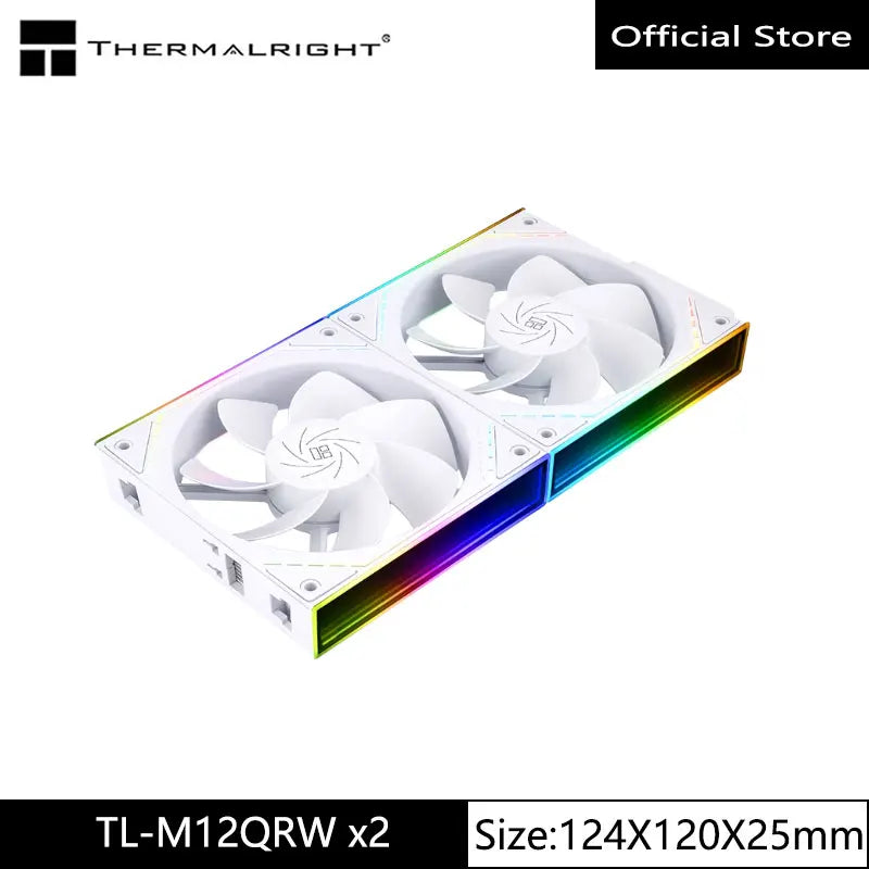 Thermalright TL-M12Q  Computer case cooling fan, wireless splicing/infinity frame/high performance fan
