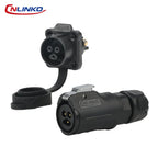 CNLINKO LP Series M12 M16 M20 M24 Waterproof Industrial Connector Screw-in Terminal Fast Plug Solderless Power Cable Connectors