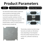 Ideal Diode Module 100V/30A 60V/10A Anti-Backflow Mini Rectifier Board Anti-reverse Ultra-Low Power Industrial Power Protection