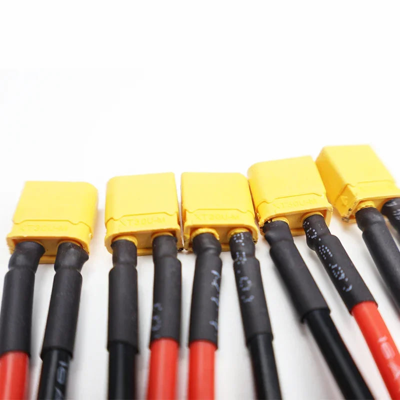 1pcs / 5pcs 15CM XT30 Plug Charge Lead to 4.0mm Banana Plugs Charge Cable Silicone Wire 16AWG For Lipo Battery