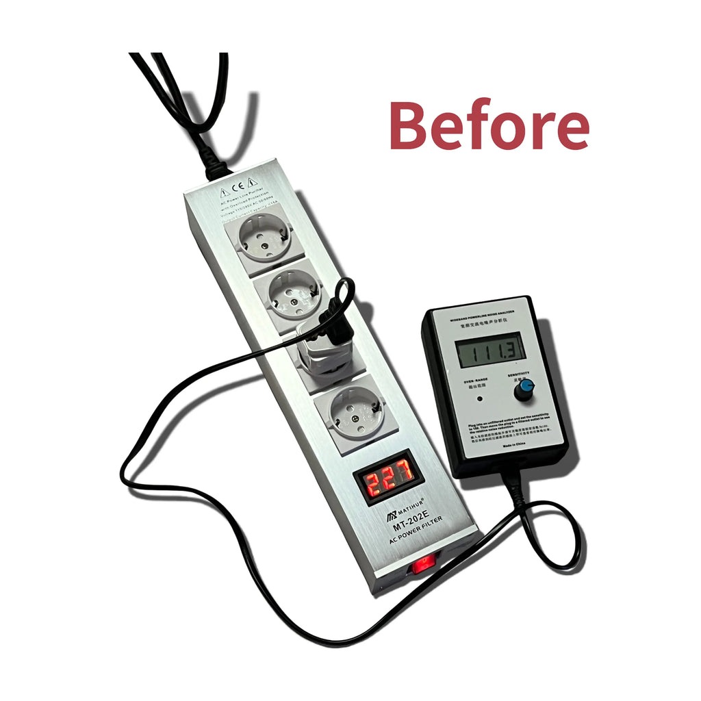 Hifi Audio Power Portable Filter MATIHUR Reduce Noise EMI Filter Common Noise Filter Normal Noise Filter Purifier AC Noise