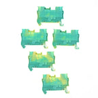 5/10PCS PT2.5 DIN Rail Spring Terminal Block PT2.5-PE Terminal End Cover D-PT2.5 Jumper Bar FBS10-5 Tool-free Wiringee Wiring