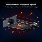 Fosi Audio V3 Stereo Power Amplifier 300W X2 TPA3255 Class D Mini Speaker Amp 2 Channel Audio Amplifier for Passive Bookshelf