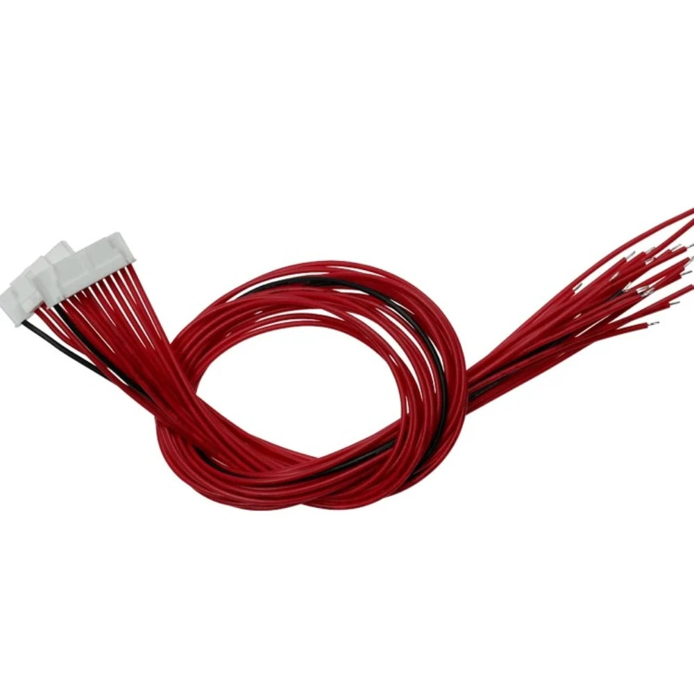 2P-18P BMS Balance Cable HY2.0mm Lithium Battery Protection Board Connection Wire PIN 1S~17S with Lock Buckle Cable 22AWG 50cm