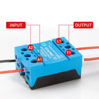 ENMG Single-Phase Solid State Relay (SSR)|12/24VDC to 220VAC | Non-Contact Switching Device | Model SO9496 Optocoupler Isolation