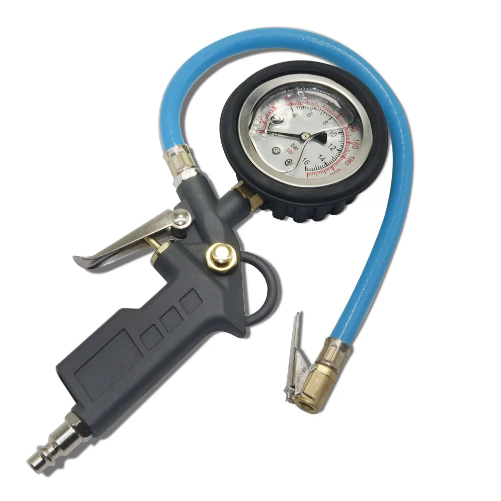 Automobile Tire Pressure Gun Barometer American Style European Style Japanese Style Handheld Tire Pressure Gauge
