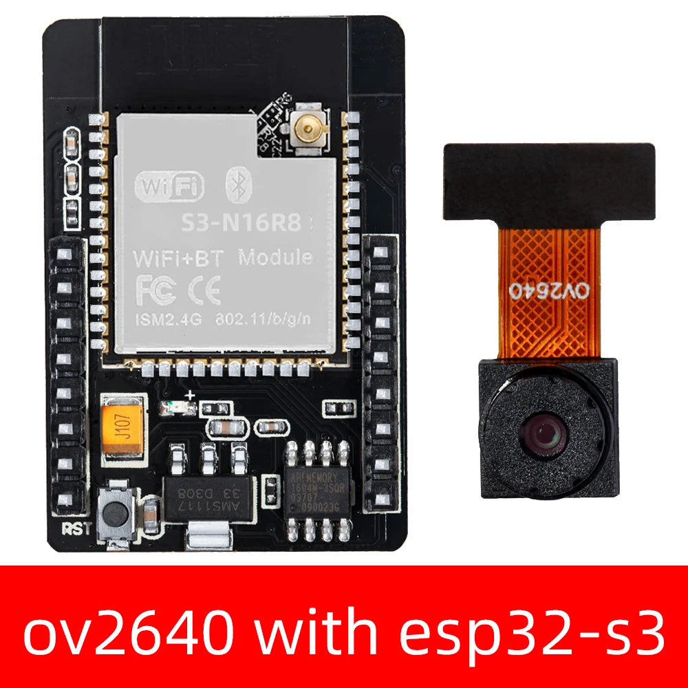 ESP32-S3-N16R8 CAM Development Board WiFi+ Bluetooth Module With OV2640/OV3660 Camera