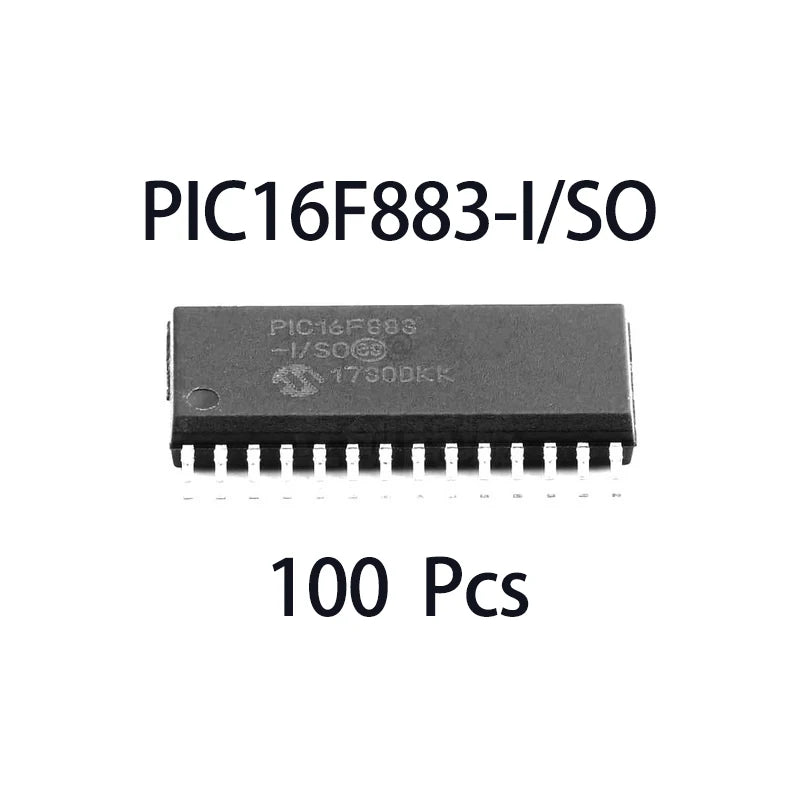 1~100Pcs PIC16F883-I/SO Sop28 Surface Mount Smd Package 8 Bit Pic Microcontroller Integrated Circuit Chip   Circuit Diy