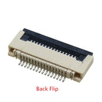 10Pcs FPC FFC Connector 0.5mm 1.0mm AWM 20624 80C 60V VW-1 Flat Cable PCB 4/5/6/7/8/10/12/14/16/18/20/26/30/32/36/40/50/60Pin
