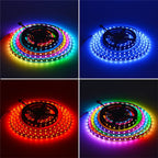 WS2815 DC 12V LED Pixels Strip Light 5050 RGB Individually Smart Addressable IC LED Dual-Signal 30/60/144 Pixels Led/m Tape