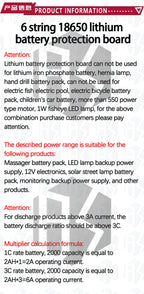 6S 12A/25A 24V 25.2V PCB BMS Protection Board For 6 Pack 18650 Li-ion Lithium Battery Cell Module New Arrival Balanced