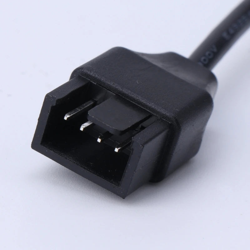 Full Speed 12V/5V Voltage Step-Up USB to 4Pin PC Fan Sleeved Power Adapter Cable Usb A Male/Small 4pin 30/50/100CM