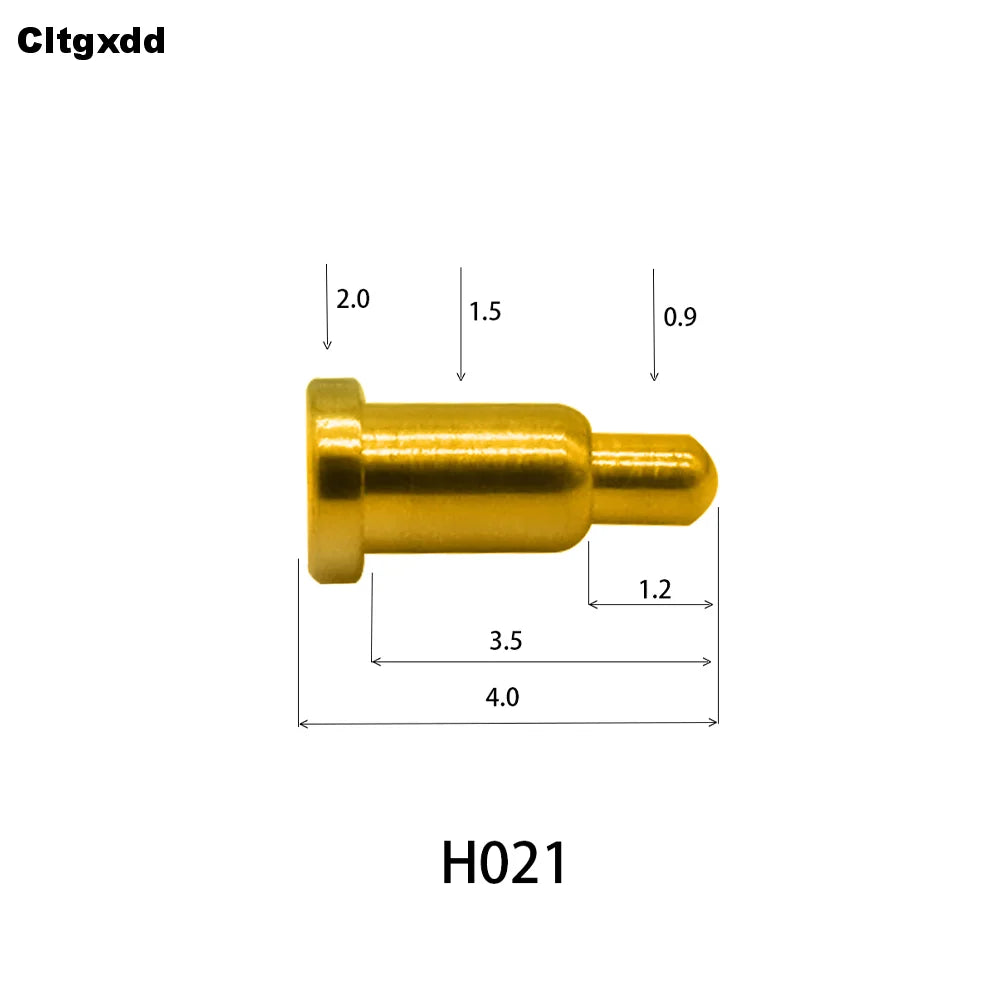 5pcs Pogo Pin Connector Pogopin Battery Spring Loaded Contact SMD Needle PCB 2 3 4 5 6 7 8 9 10 12 14 MM Test Probe H021 - H040