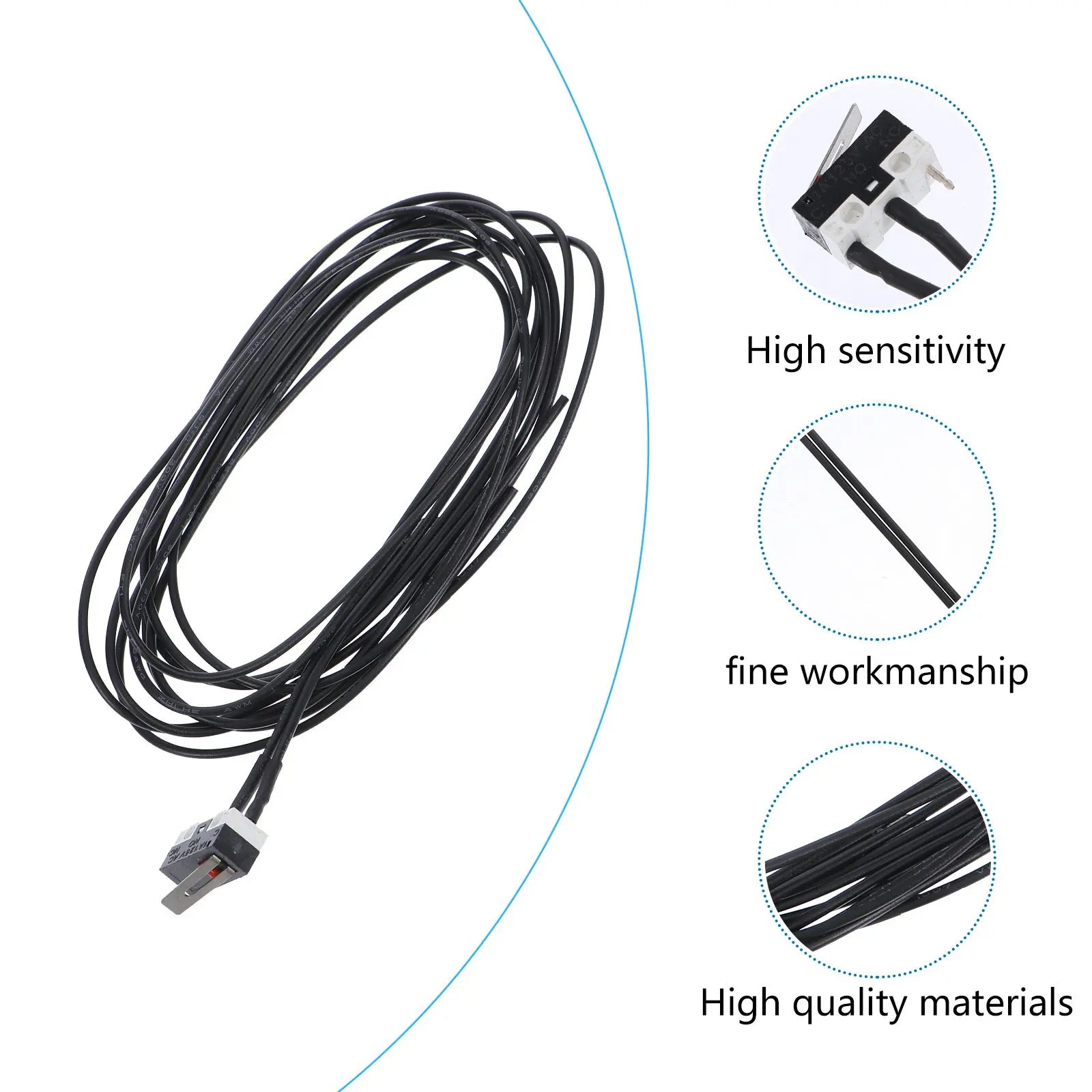 5Pcs Limit Switch Micro Travel Snap Action Switch Mechanical Reed Contact for Precise Industrial Control Travel