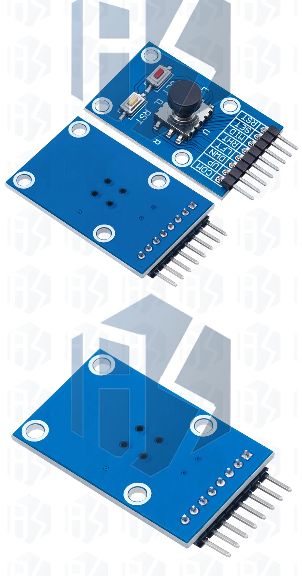 ‌"5-Way Navigation Button Module with Joystick Control for Arduino/AVR/MCU - 5D Rocker Game Controller & Independent Keypad