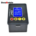 Microcomputer Time Controller DC 12V 24V AC 110V-220V Digital Time Delay Relay LCD Adjustable Timing Relay Time Delay Switch